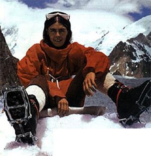  Wanda Rutkiewicz podczas wyprawy na Mount Everest, fot: summitpost.org